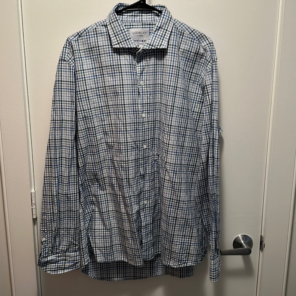 Ledbury Slim Fit Men’s button down shirt